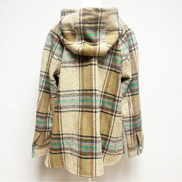 Sezane Suzon Plaid Coat NWT - Picture 3 of 9